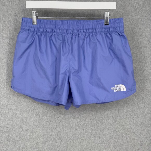 The North Face Womens Limitless Running 3" Shorts Size M Periwinkle Blue Purple - Picture 1 of 11